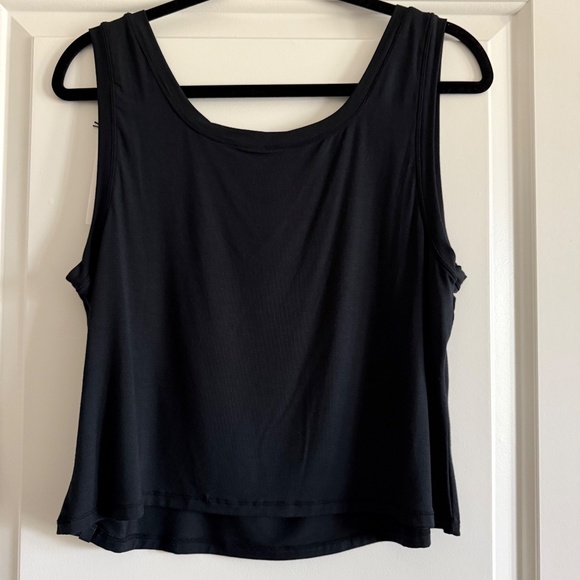 NWT Women's Adrianne Sleep Tank Top Black size 1X - Picture 4 of 9